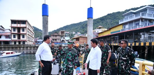 Usai Giat Courtesy Call, Danlanud RSA Natuna Kagumi Pesona Kepulauan Anambas