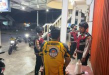 Patroli hingga Dini Hari, Satsamapta Polres Natuna Jaga Kamtibmas Tetap Kondusif