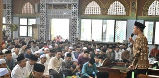 UAS Hadir di Bengkalis, Ribuan Jamaah Tumpah Ruah Penuhi Masjid Agung Istiqomah