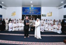 Rangkaian HUT ke-70, PIA Ardhya Garini Lanud RSA Natuna Gelar Ceramah Agama dan Doa Bersama