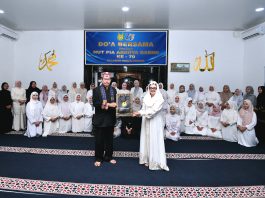Rangkaian HUT ke-70, PIA Ardhya Garini Lanud RSA Natuna Gelar Ceramah Agama dan Doa Bersama