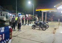 Cegah Gangguan Kamtibmas, Polsek Daik Lingga Gelar Patroli Rutin
