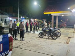Cegah Gangguan Kamtibmas, Polsek Daik Lingga Gelar Patroli Rutin