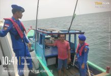 Patroli Perairan, Satpolairud Polres Natuna Ajak Nelayan Utamakan Keselamatan