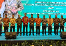 Terbentuk Kodam XXV, Nyanyang: Semakin Perkuat Pertahanan dan Keamanan Wilayah Kepri
