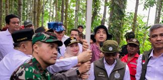 Di Hadapan Menteri Kehutanan, Kasmarni Komitmen Jaga Lahan Gambut dan Perkuat Restorasi di Bengkalis