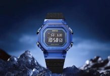 Casio MR-G Luncurkan Jam Tangan Kristal Safir Biru