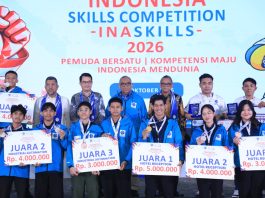 Wamenaker Tutup InaSkills 2026, Ini Daftar Pemenang