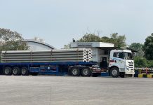 Proyek Siring Pengaman Sungai Kalimantan Selatan Gunakan CCSP Waskita Beton Precast